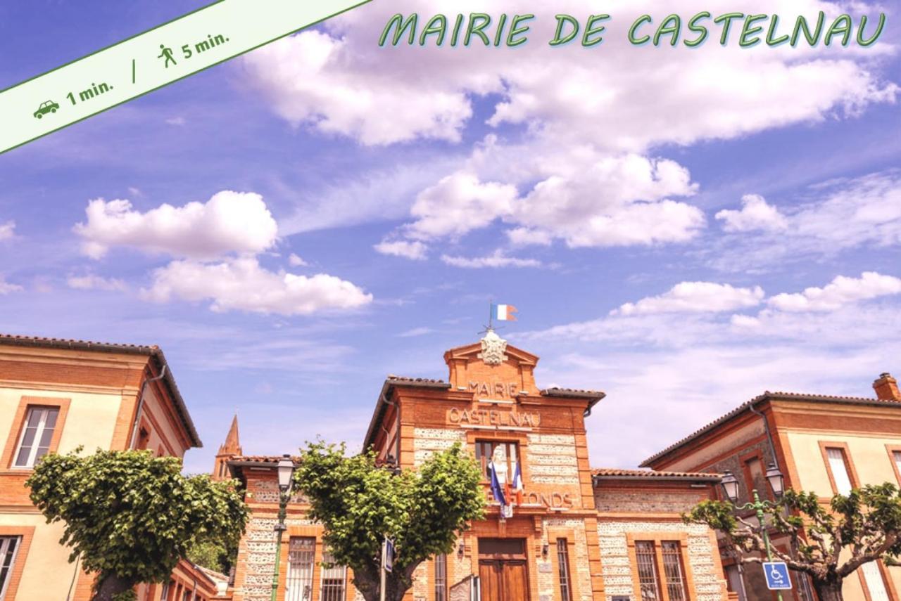 Appartement Le Cosy Eurocentre ► Terrasse ► Parking ► Wifi ► 24/24 à Castelnau-dʼEstrétefonds Extérieur photo